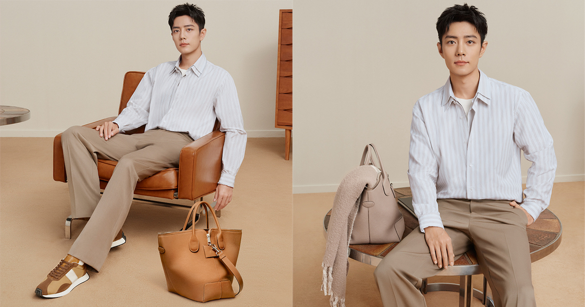 トッズ」が俳優・歌手のシャオ・ジャンとコラボしたカプセル