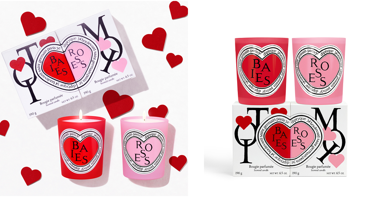 2025年バレンタイン】「ディップティック」の限定キャンドルセットが