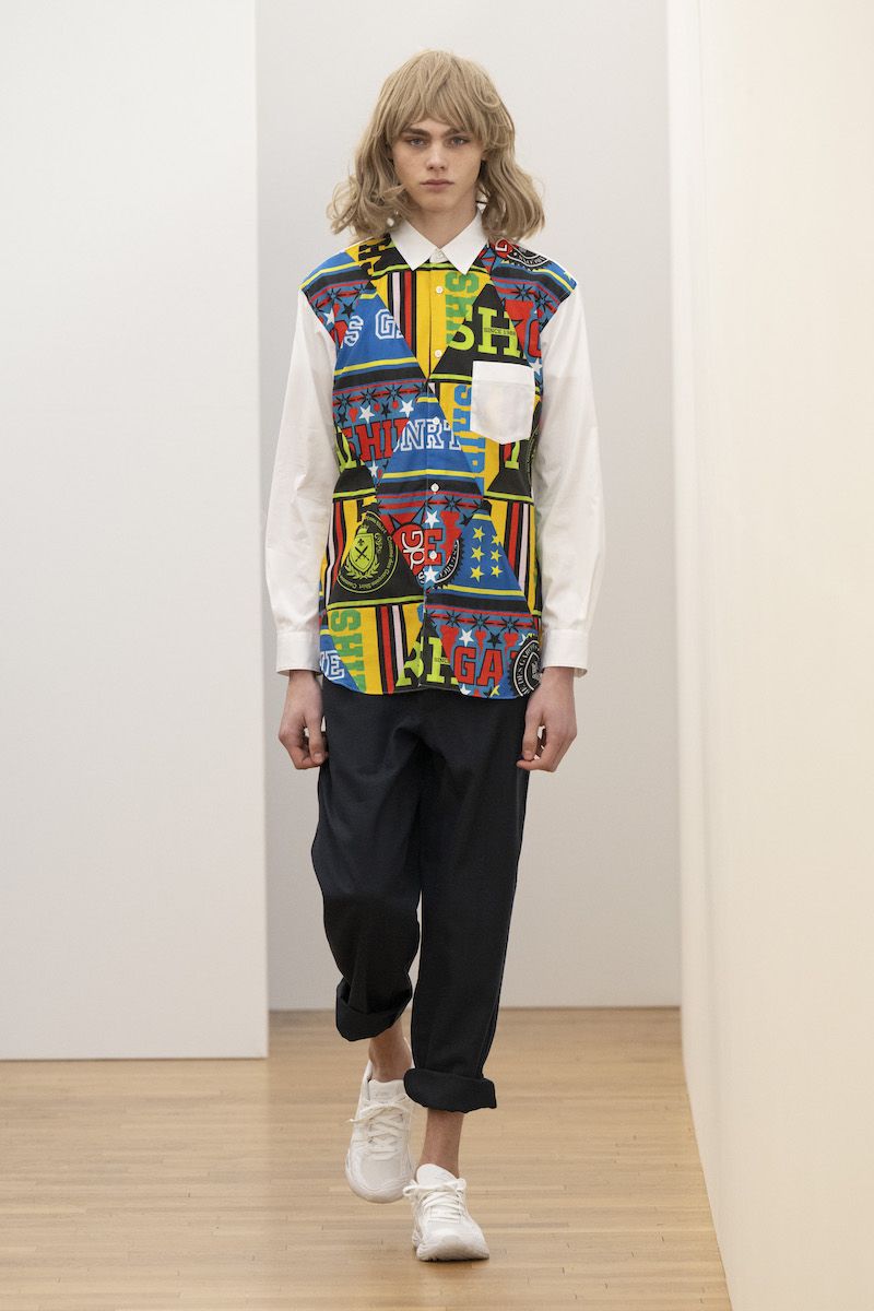 ルック】「コム デ ギャルソン・シャツ」2025-26年秋冬コレクション