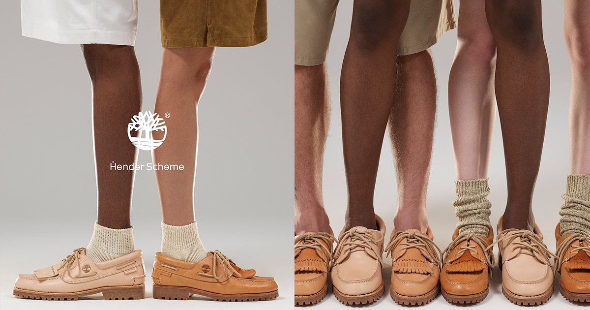 エンダースキーマ」と「ティンバーランド」が初コラボ 履くほどに変化
