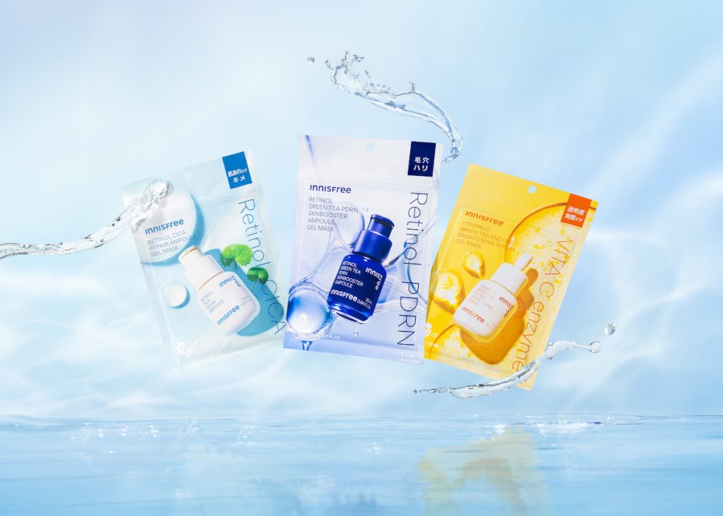 イニスフリー」人気美容液3種のフェイスマスクが日本限定で登場 シカ