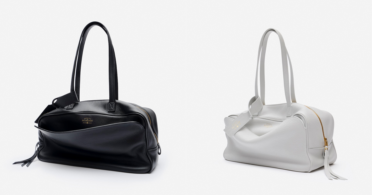 バレンシアガ」の新作ウィメンズバッグが発売 レザーが際立つミニマル