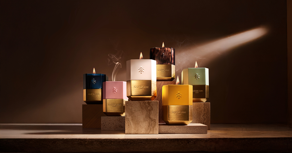 ゲラン」から新ライフスタイルラインが登場 キャンドルやソープなどを