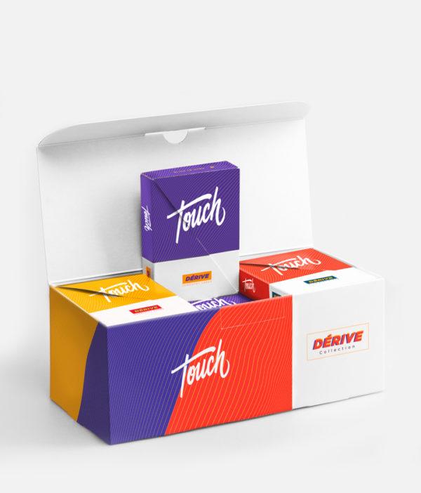 DÉRIVE (Honey, Yellow) Playing Cards by Cardistry Touch | X-Decks