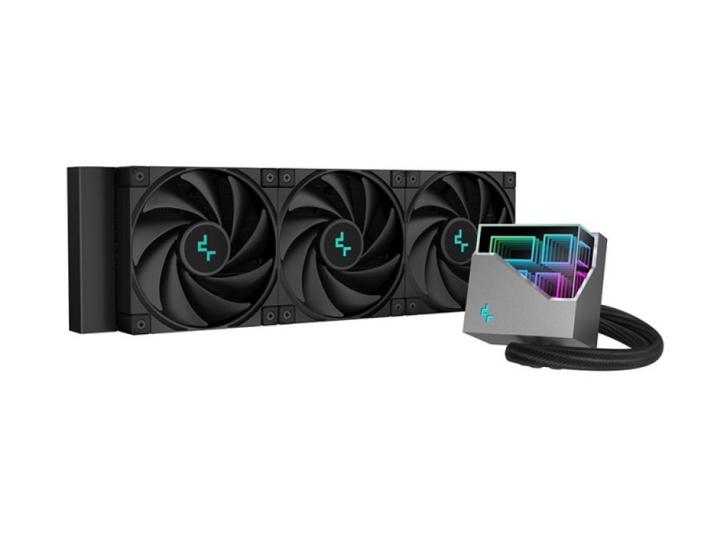 DEEPCOOL、鏡面仕様の水冷ブロック搭載水冷CPUクーラー「LT520