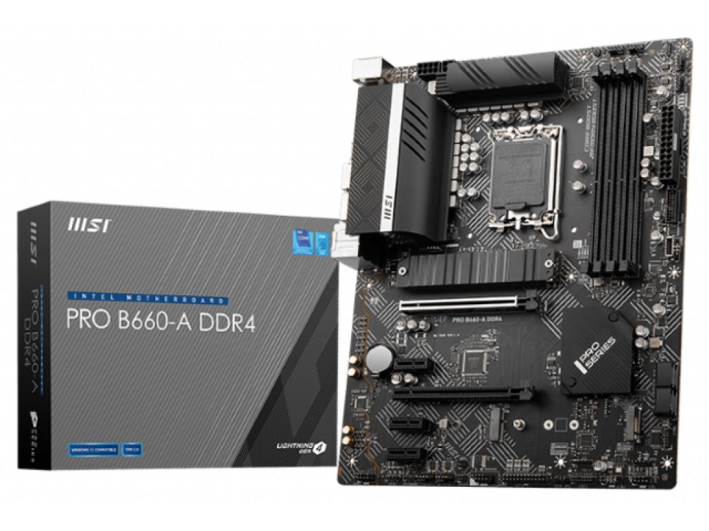 MSI PRO B660-A DDR4 インテル 600シリーズ LGA1700対応 intel B660
