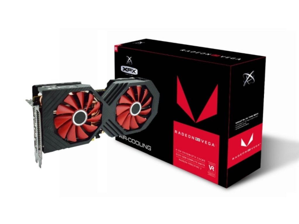 XFXからデュアルファンタイプのVega 56搭載グラフィクスカード「XFX