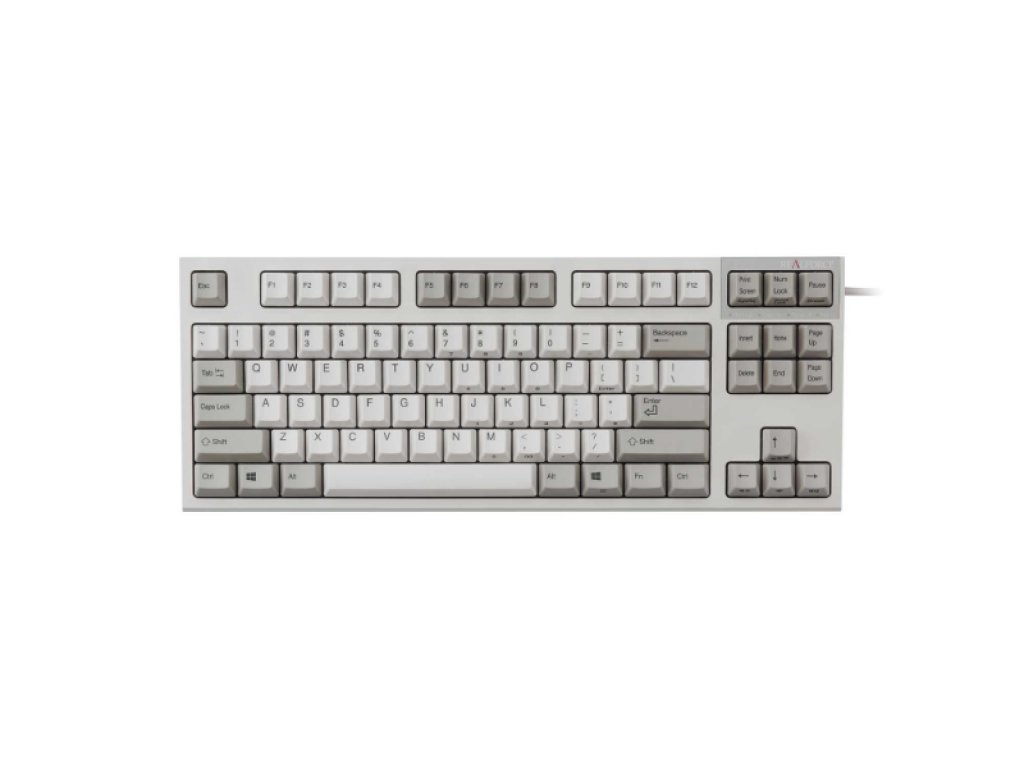 東プレから「REALFORCE R2」シリーズの英語配列版テンキーレスモデルが