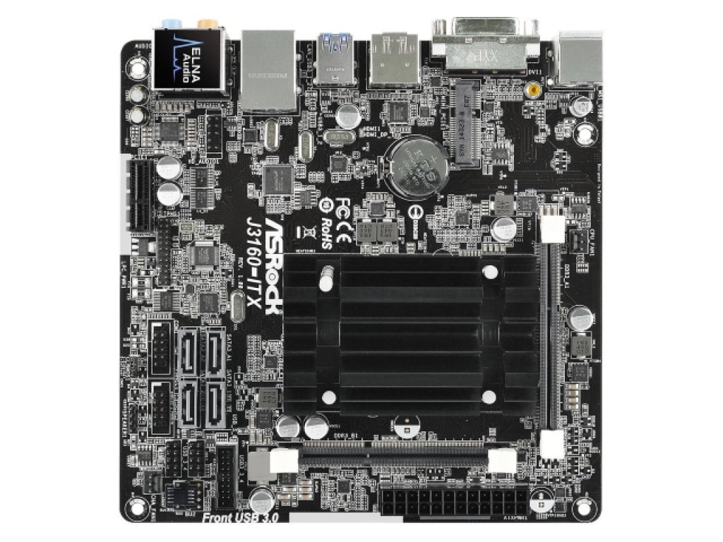 ASRock J3160-ITX インテル Braswellシリーズ intel Celeron J3160搭載