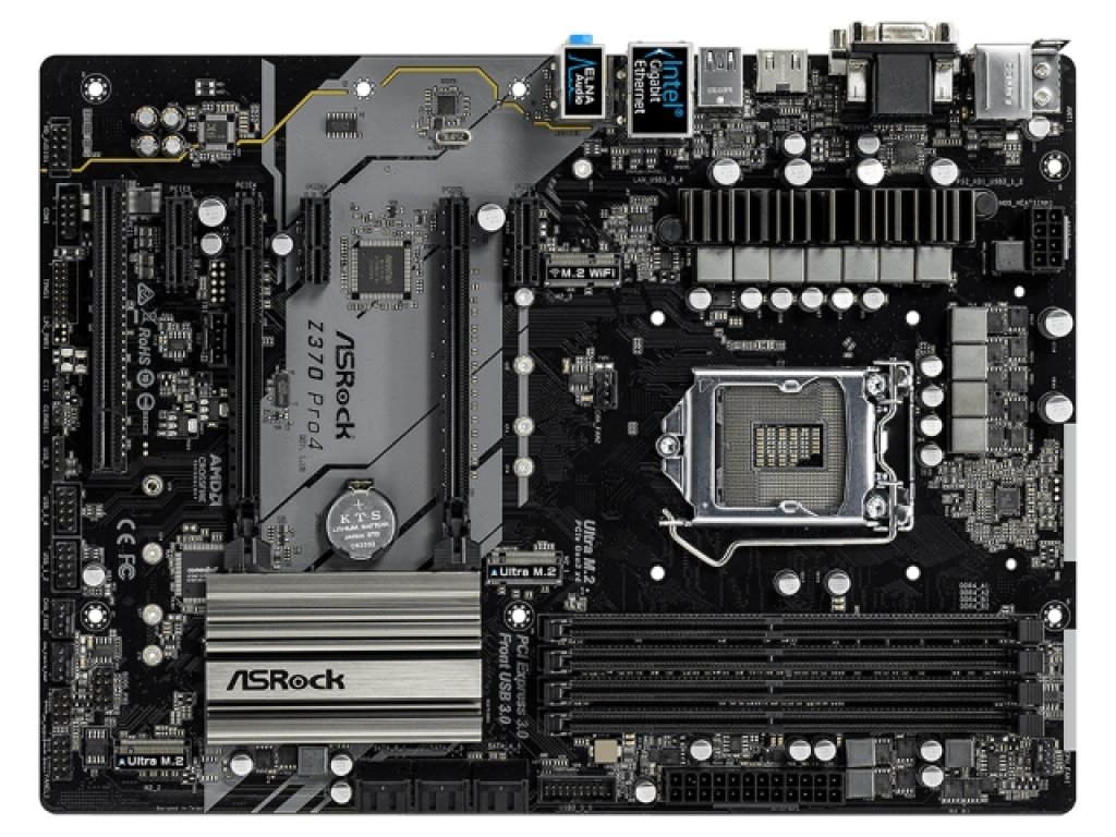 ASRock Z370 Pro4 インテル 300シリーズ LGA1151対応 intel Z370チップ
