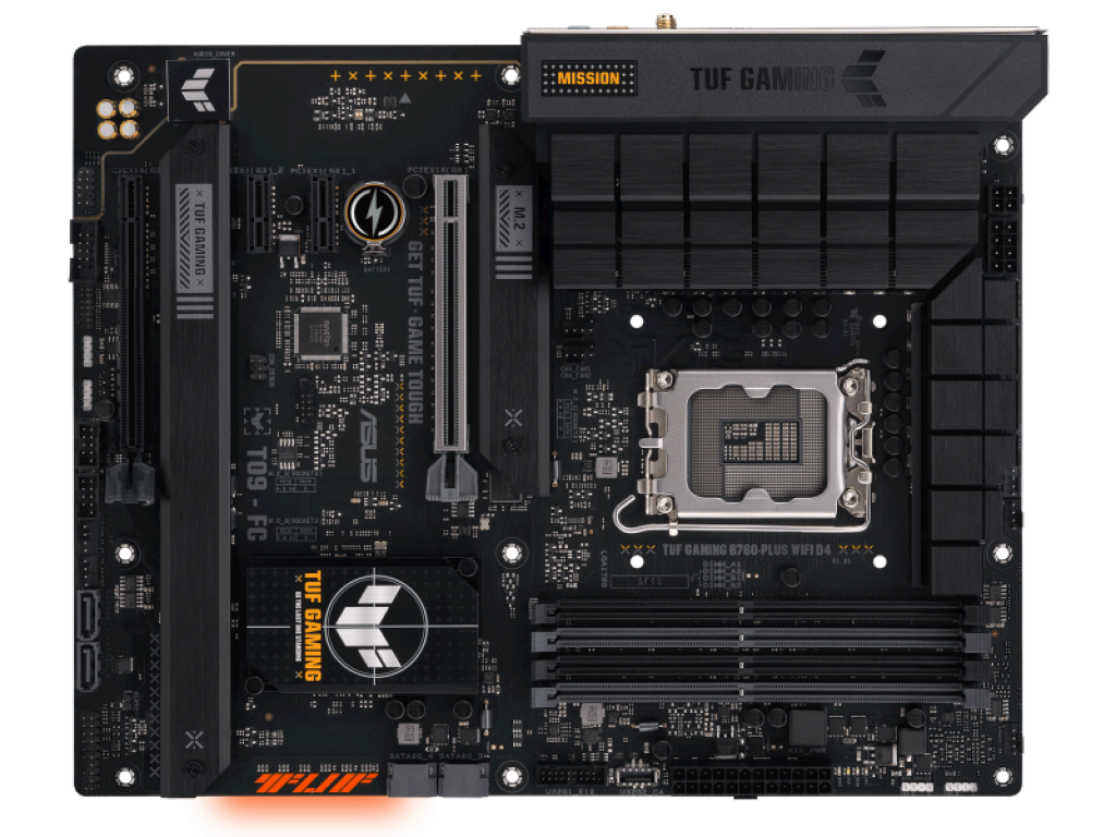 ASUS TUF GAMING B760-PLUS WIFI D4 インテル 700シリーズ LGA1700対応