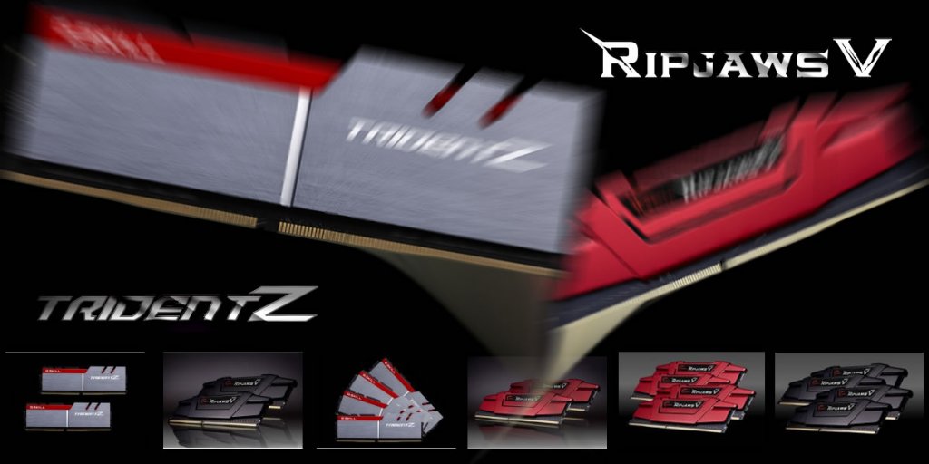 DDR4 3200MHzでCL14-14-14、高クロック低レーテンシ選別モデル各種G