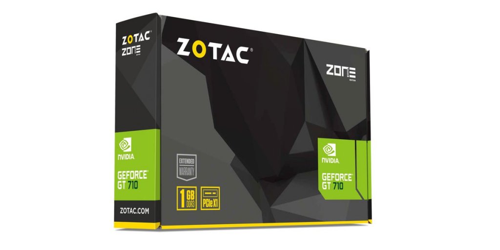 PCI-E x1接続に対応したGEFORCE GT 710搭載ファンレスグラフィック