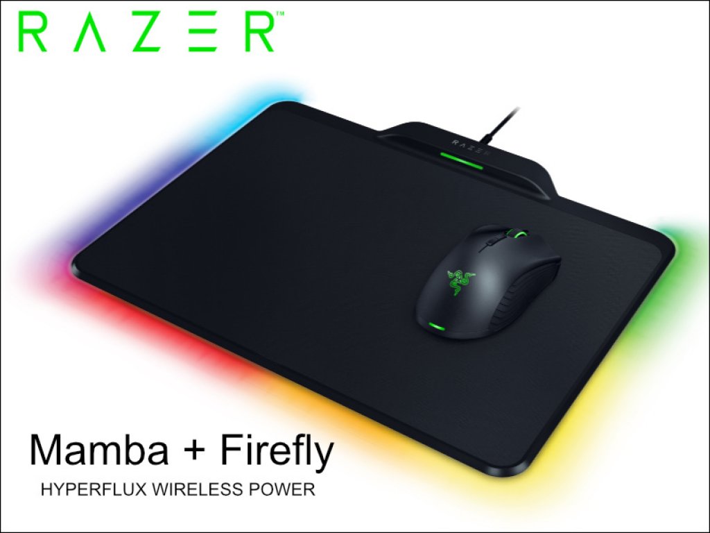 Razerから新しいワイヤレス給電システムを採用した「Razer Mamba +