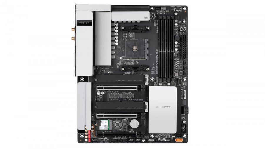 GIGABYTE、クリエイター向けTitan Ridgeチップ搭載ソケットAM4対応B550