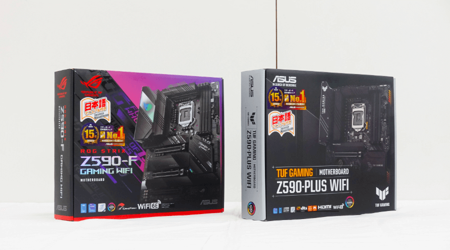 ASUSからZ590搭載ATXマザーボード「ROG STRIX Z590-F GAMING WIFI」と