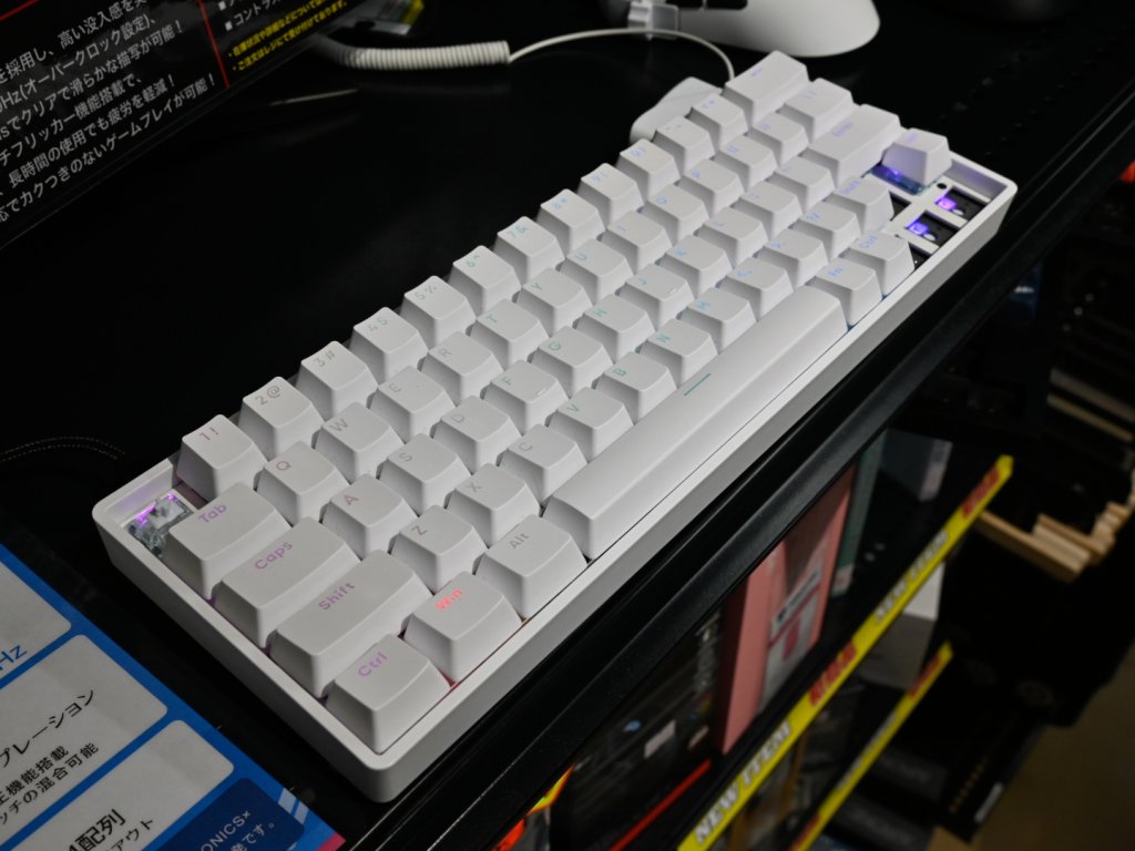 Rabbitから、磁気スイッチを採用したUS配列60%のラピッドトリガー対応