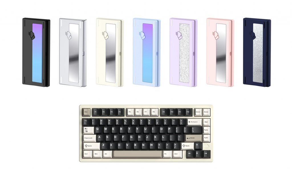 WOBKEYから雨音を彷彿とさせる打鍵音で話題の75%キーボード「Rainy75