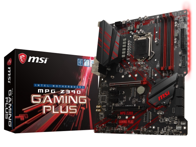 MSI MPG Z390 GAMING PLUS インテル 300シリーズ LGA1151対応 intel