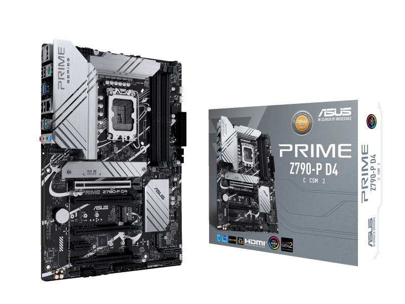 ASUS PRIME Z790-P D4-CSM インテル 700シリーズ LGA1700対応 intel