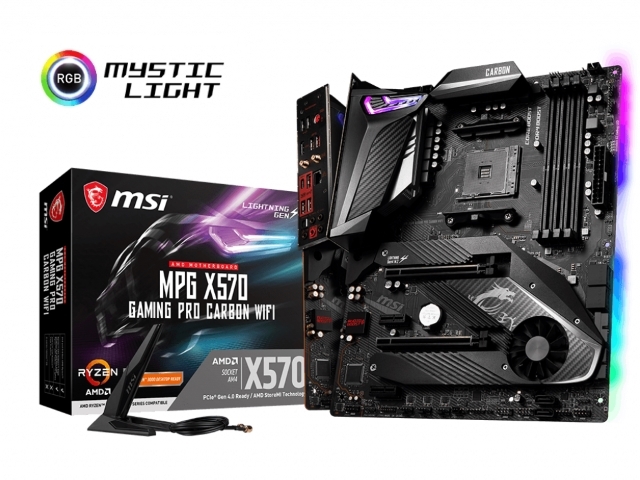 MSI MPG X570 GAMING PRO CARBON WIFI AMD 500シリーズ Socket AM4対応