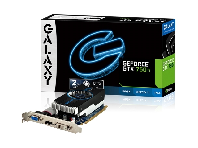 GALAXY GF PGTX750TI-OC-LP/2GD5 GeForce GTX 750 Ti 2GB 128-bit
