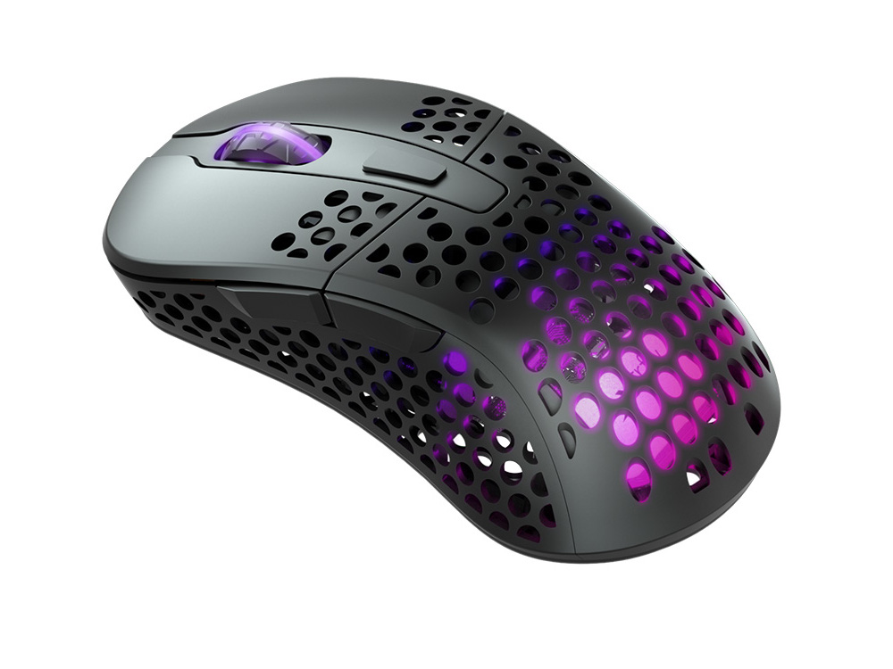 Xtrfy M4 ワイヤレス RGB ブラック 超軽量 エルゴノミック ゲーミング