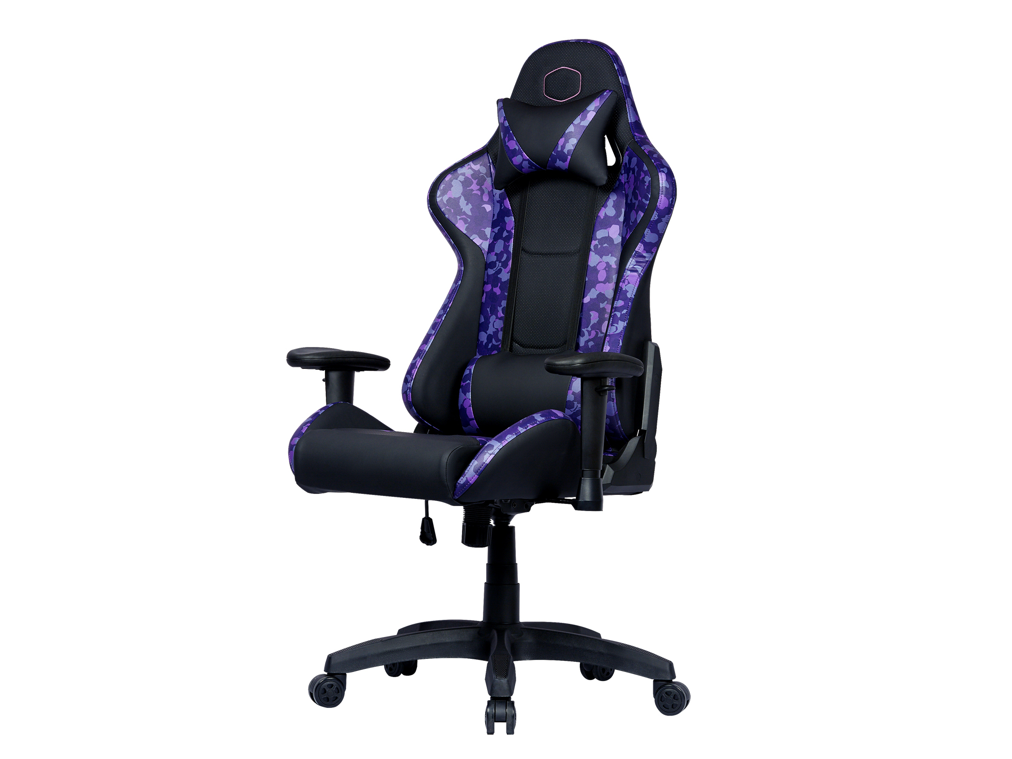 Cooler Master 迷彩柄ゲーミングチェア Caliber R1S (Purple Camo