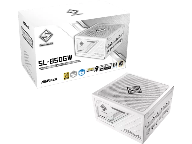 ASRock ASRock Steel Legend 850w White SL-850GW Steel Legend - 製品