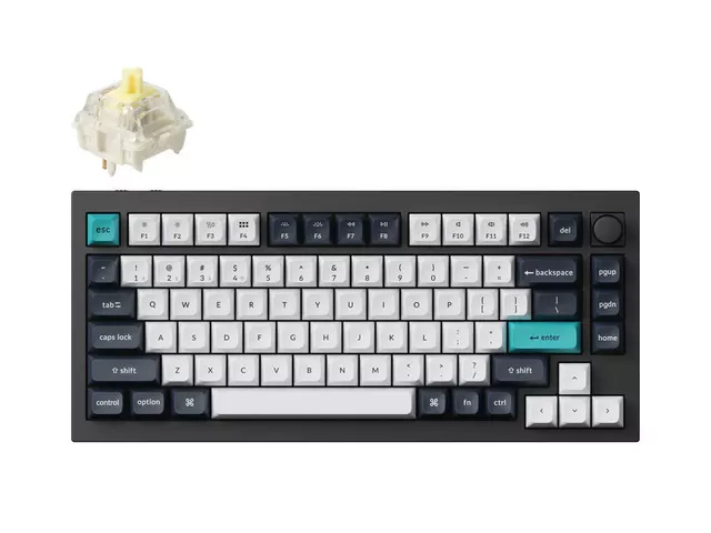 Keychron Q1 Max QMK/VIA ワイヤレス カスタム・メカニカルキーボード