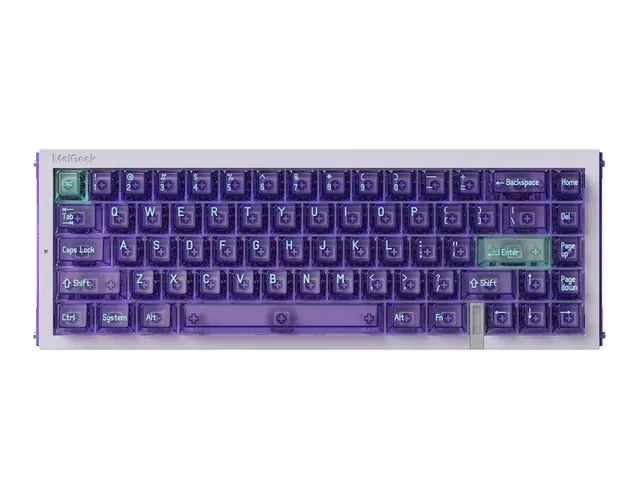 MelGeek MelGeek REAL67 Potassium (Transparent Purple) REAL67