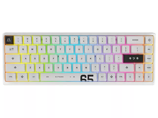 Arbiter Studio Arbiter Studio Polar 65 Pro Keyboard Kitsune White