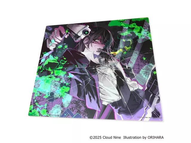 Dream Gamer Float Glass Mousepad AIMSTORMER Dark 50 x 40 Float