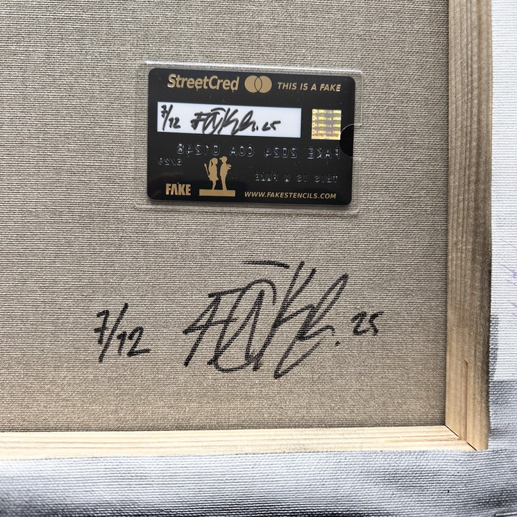 ▷ Fake love by Fake, 2025 | Acrylic Painting | Artsper