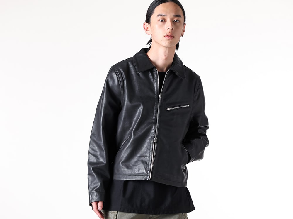 NO MAINTENANCE 2025SS レザージャケット バイカーコーディネート