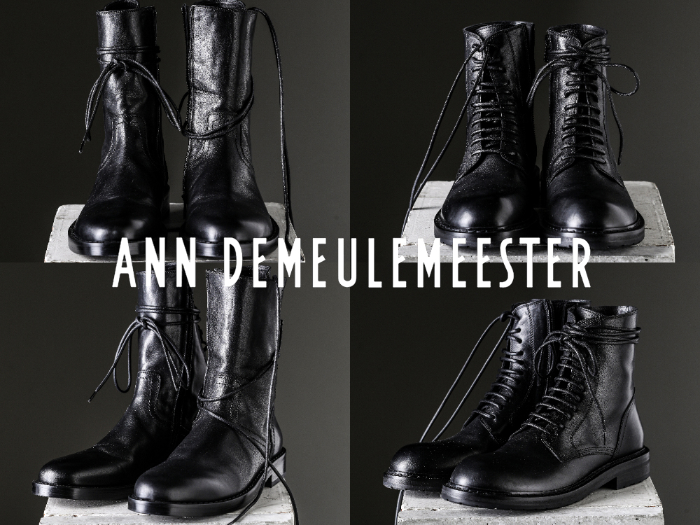 アイテム紹介] Ann Demeulemeester ブーツ：2型徹底比較 -FASCINATE