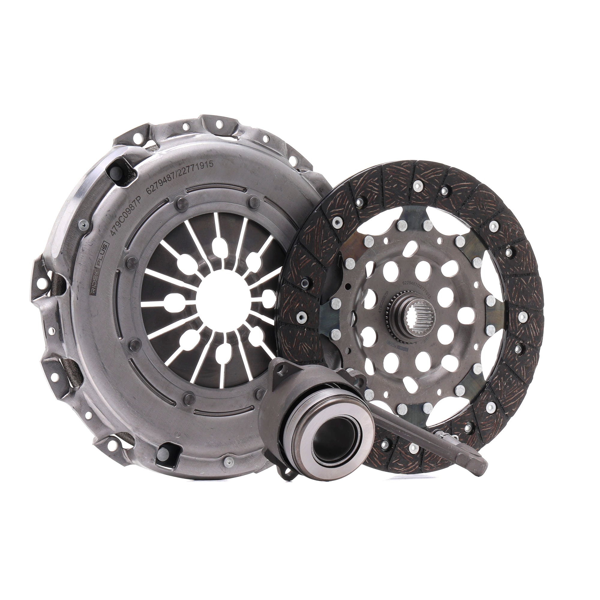 834619 VALEO KIT3P (CSC) with High Efficiency Clutch Kupplungssatz