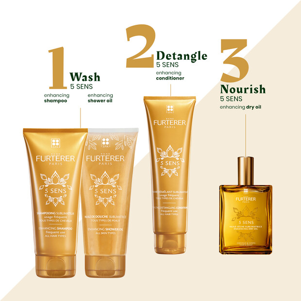 Buy Rene Furterer 5 Sens Enhancing Shampoo 200ml | Beauty Plaza