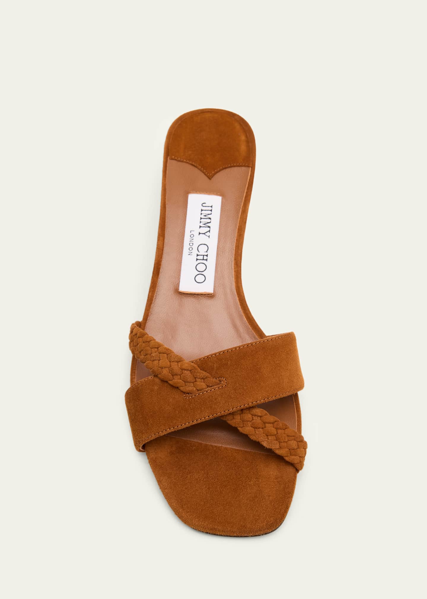 Jimmy Choo 45mm Rori Suede Mule Sandals - Bergdorf Goodman