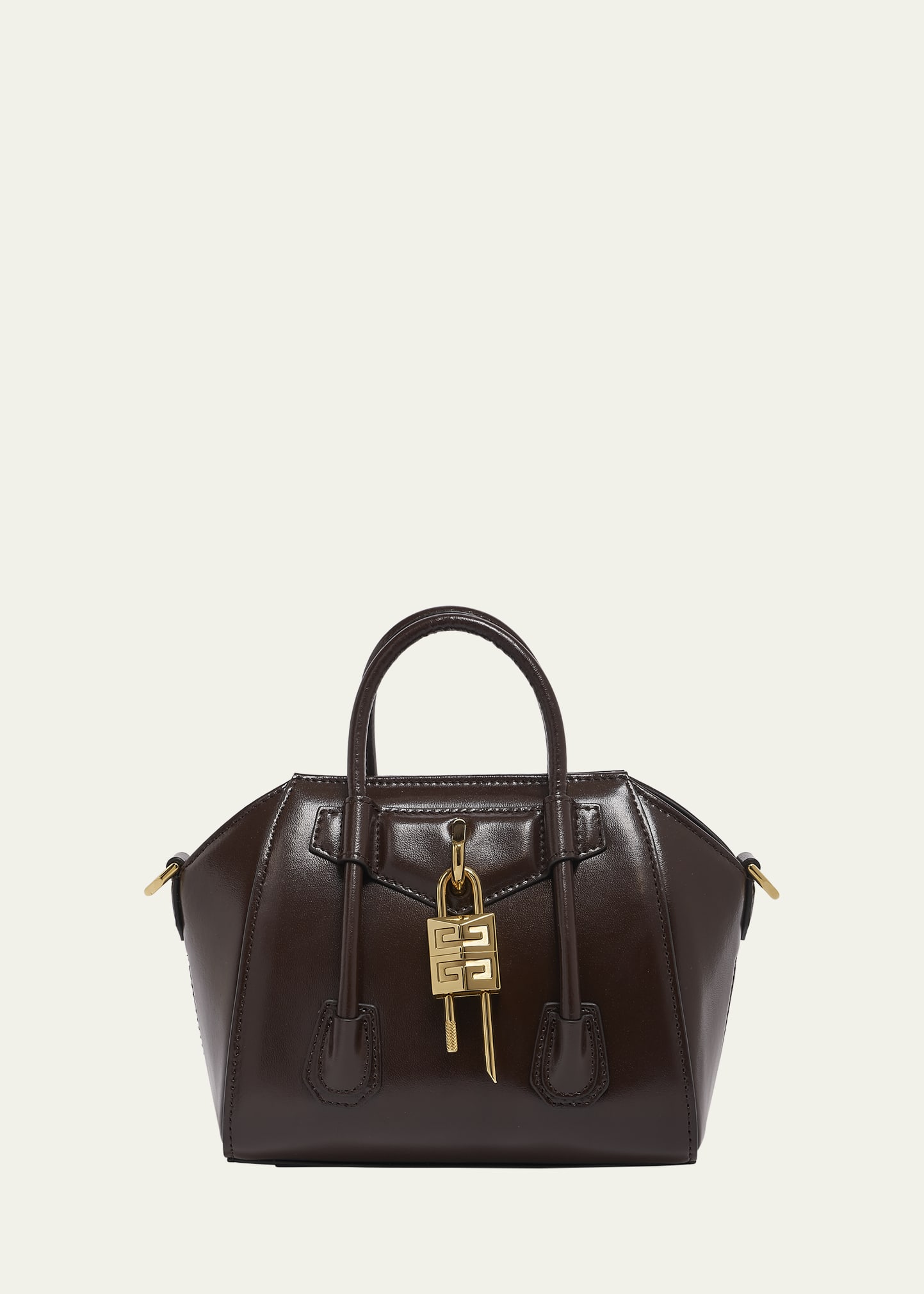 Givenchy Antigona Toy Lock Top-Handle Bag in Leather - Bergdorf