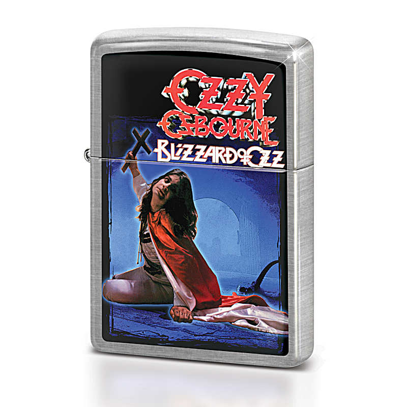 Ozzy Osbourne Zippo® Lighters Adorned With Colorful Album Cover