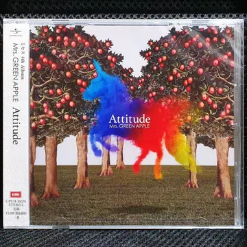 ミセスグリーンアップル 初回限定盤 attitude Mrs. GREEN APPLE