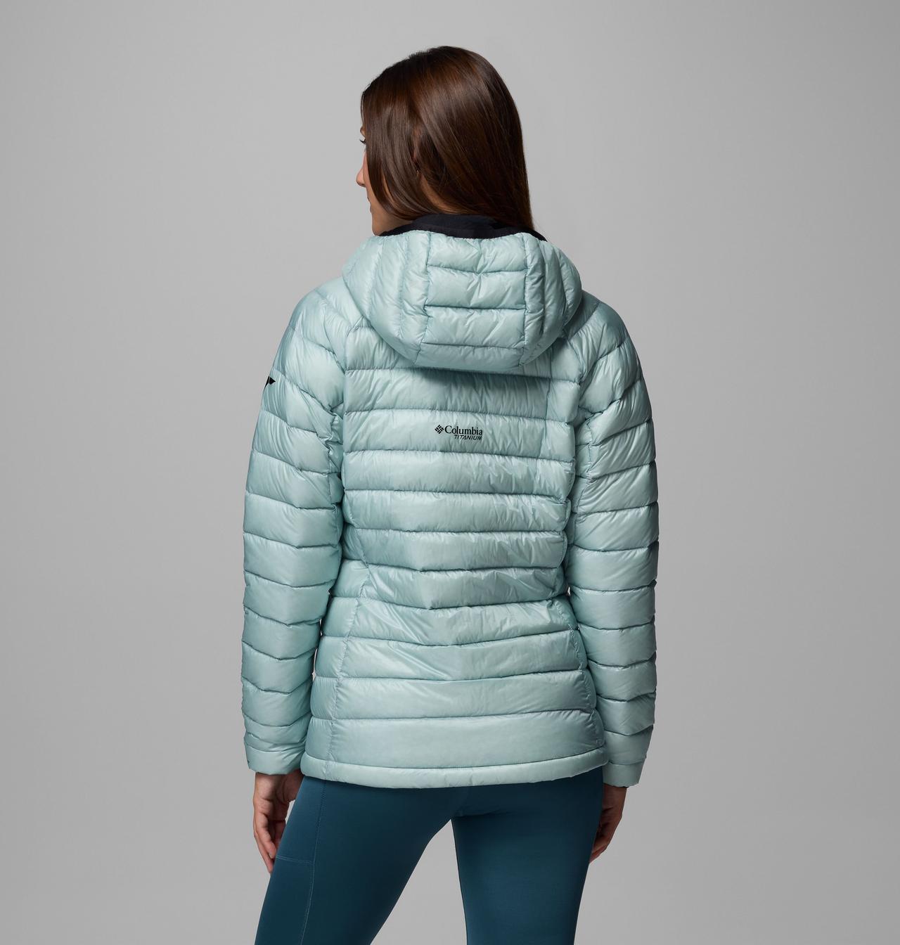 Women's Arctic Crest Down Hooded Jacket | Columbia