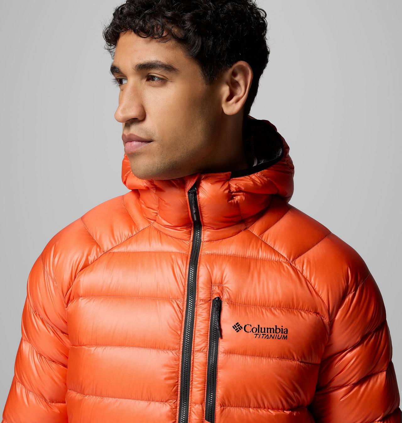 Men's Arctic Crest Down Hooded Jacket | Columbia