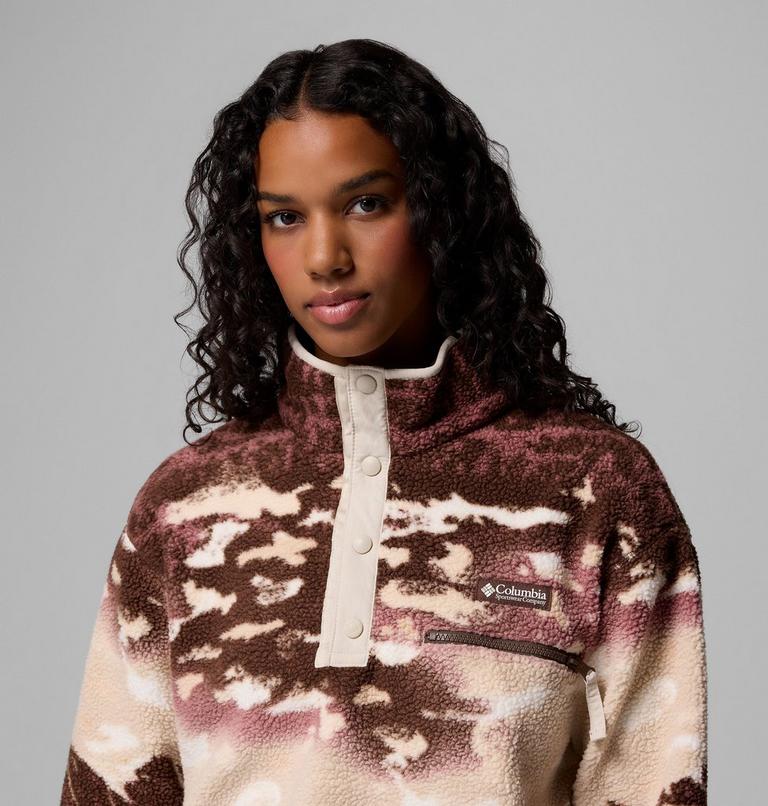 Helvetia™ II Printed Cropped Half Snap |