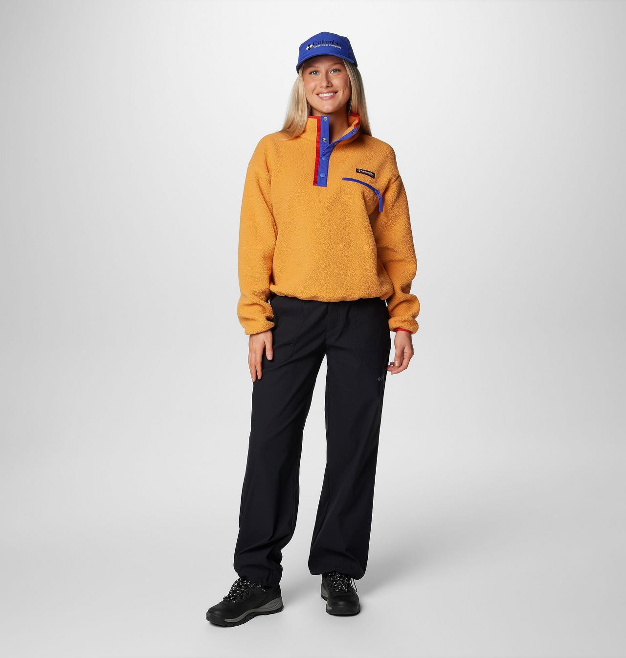 Women's Helvetia II Cropped Half Snap Fleece Pullover | Columbia