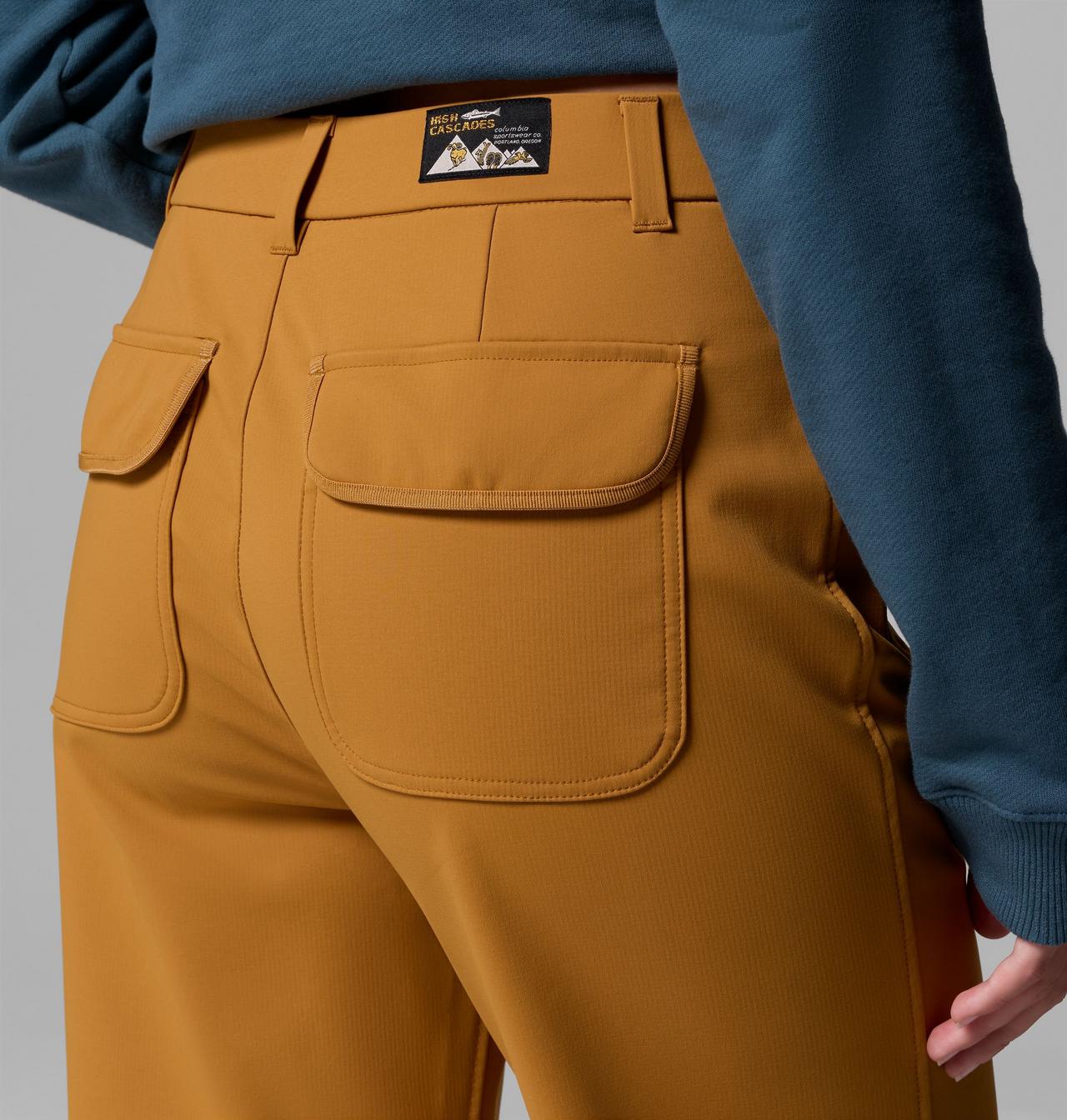 Women's High Cascades Wide Leg Softshell Pants | Columbia