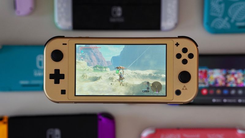 Nintendo Switch Lite Hyrule Edition hands-on review | CNN Underscored