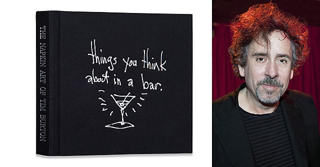 奇才ティム・バートンの“ナプキンアート”を凝縮した画集が発売 : 映画