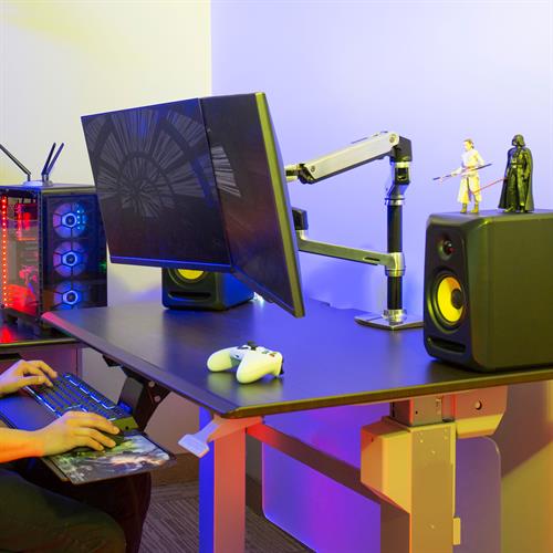 LX Dual Stacking Monitor Arm | Ergotron Dual Monitor Stand